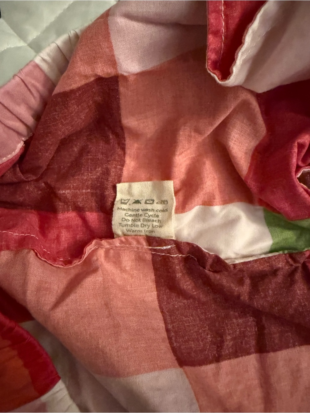 PrintFresh Pink Green Red Buffalo Plaid Pajamas Loungewear Set Top Pants Small - Picture 7 of 11